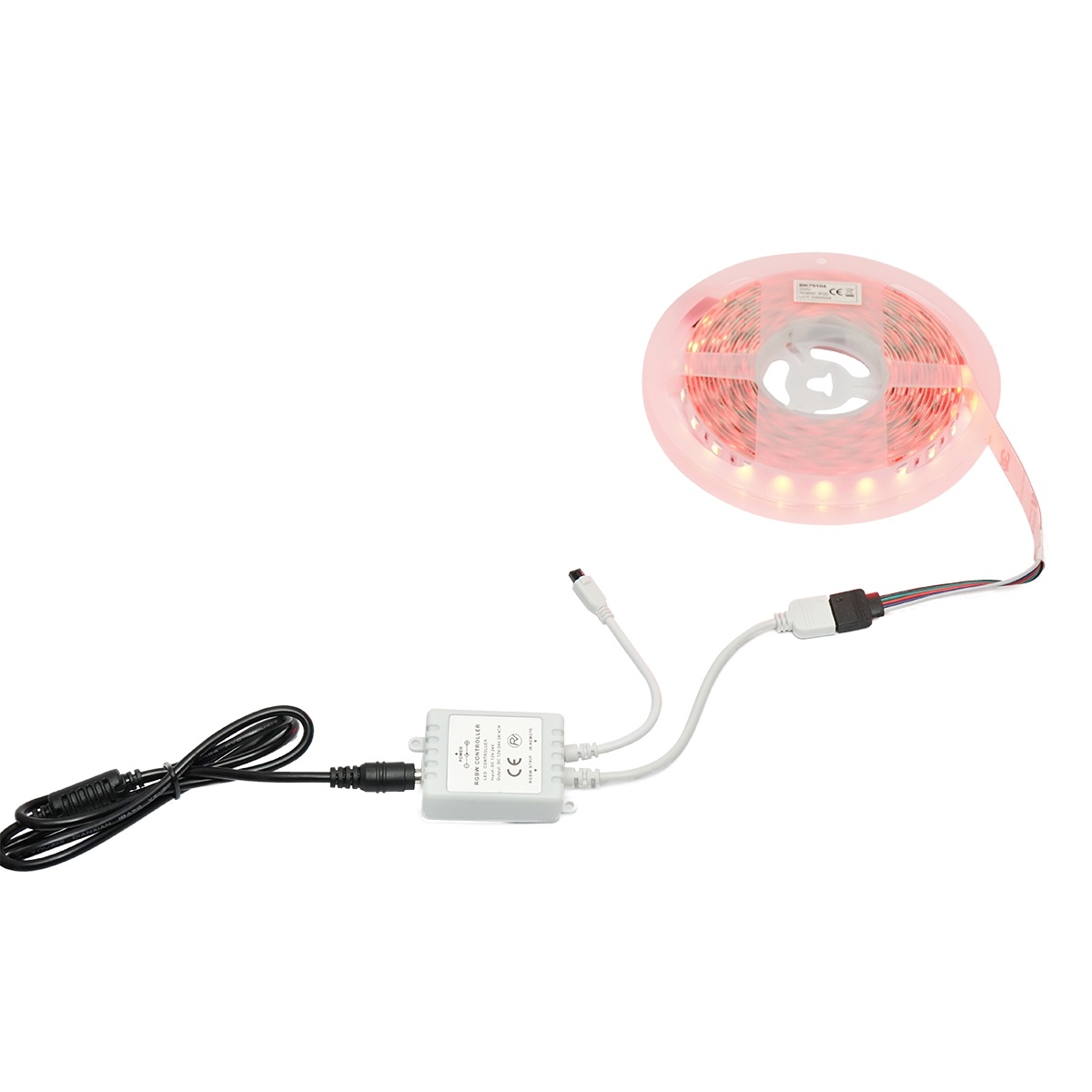 Banda LED 5050 12W/m RGBW, 12-220V rola 5m, 60 LED/m IP20, Cod: BK79104, Brand: BRECKNER GERMANY - 2 | YEO