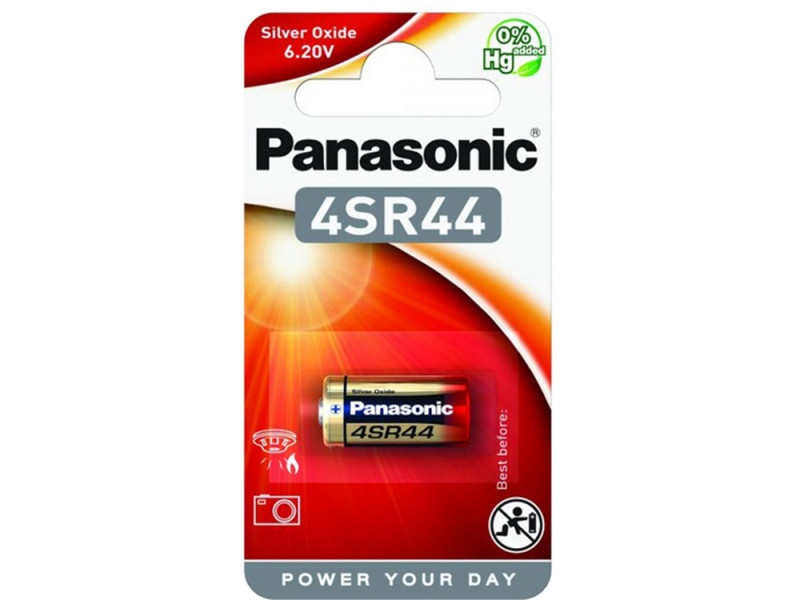 Baterie cu oxid de argint PANASONIC 4SR44 1,55 V