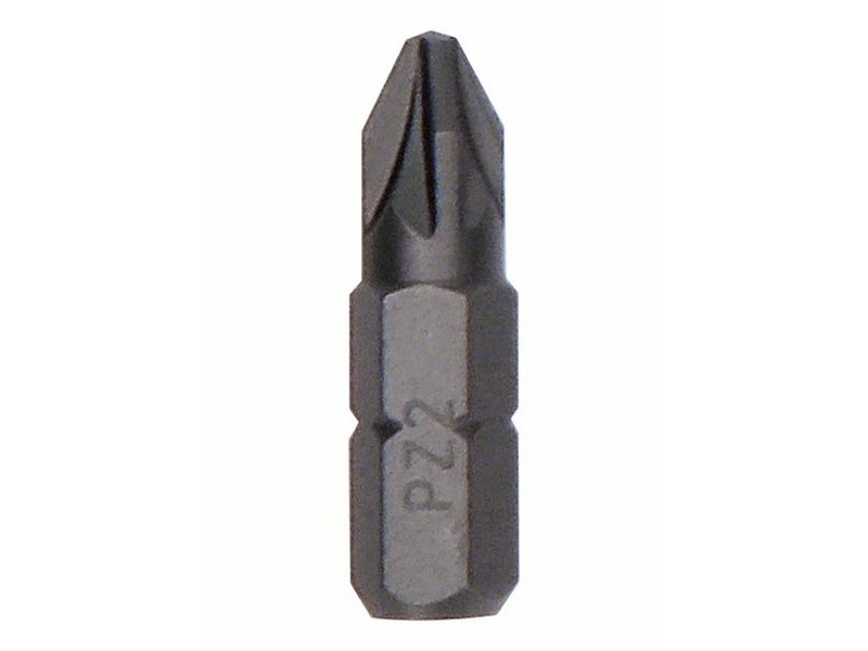 BOSCH Bit tip PZ2 x 25 mm 1/4" Tic Tac în cutie Extra Hard (25 buc)