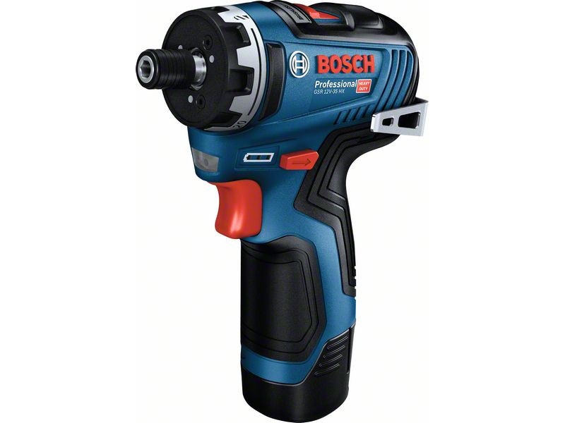 BOSCH GSR 12V-35 HX Mașină de găurit și condus fără fir (baterie 2x3,0 Ah) în L-boxx