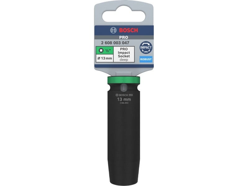 BOSCH PRO Cheie tubulară lungă 1/2" 13 mm CrMo - 2 | YEO