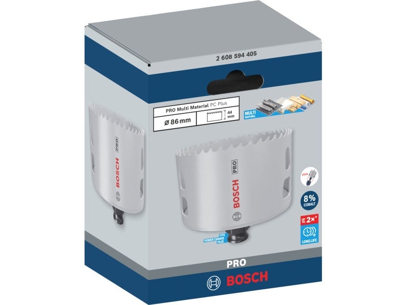 BOSCH PRO Cutter circular 86 mm (8% cobalt) PC PLUS Multi Material - 1 | YEO