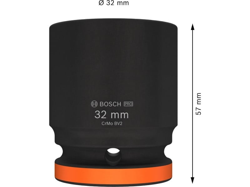 BOSCH PRO Socket 3/4" 32 mm CrMo - 1 | YEO