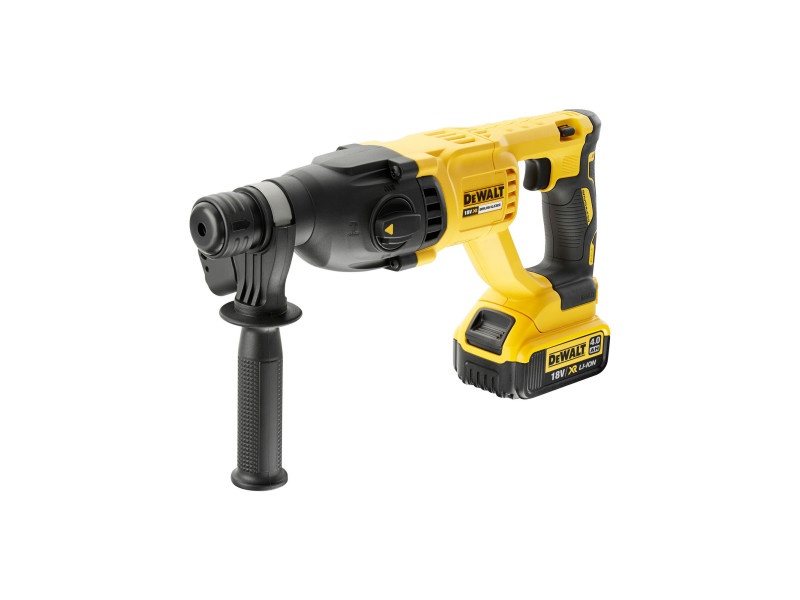 Burghiu cu percuție DEWALT cu acumulator 18 V fără perie de carbon 2.6 J (1 x acumulator 4.0 Ah + încărcător) DCH133M1