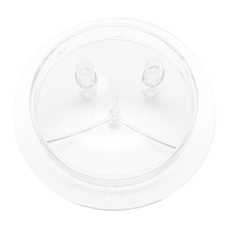 Capac transparent bidon 30L cu 2 iesiri pentru aparat de muls vaci, Cod: BK90218, Brand: BRECKNER GERMANY - 3 | YEO
