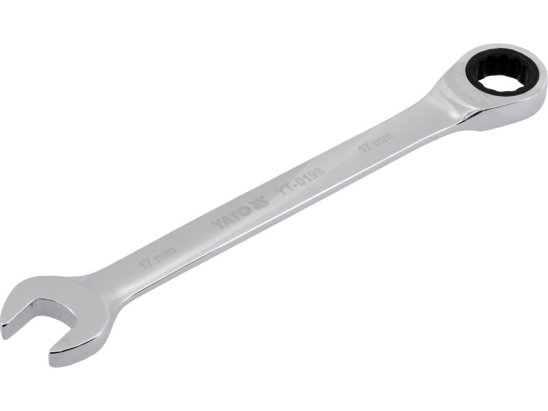 Cheie cu clichet YATO Star 24 mm / 335 mm 72T CrV - 1 | YEO