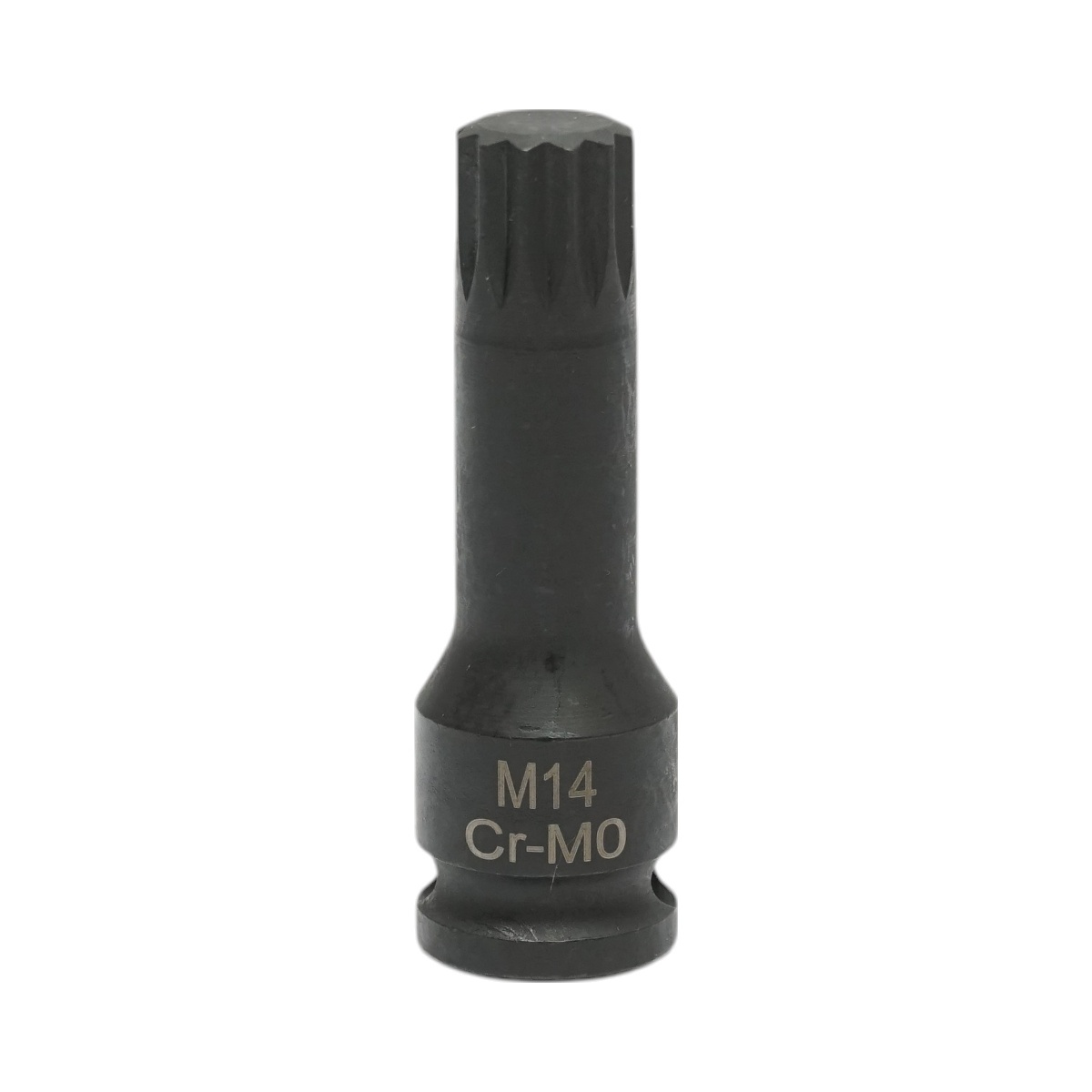 Cheie tubulara de impact spline M14, 60mm, patrat 3/8 Cr-Mo, Cod: DISTS93
