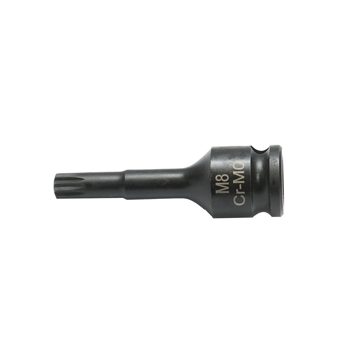 Cheie tubulara de impact spline M8, 60mm, patrat 3/8 Cr-Mo, Cod: DISTS91 - 2 | YEO