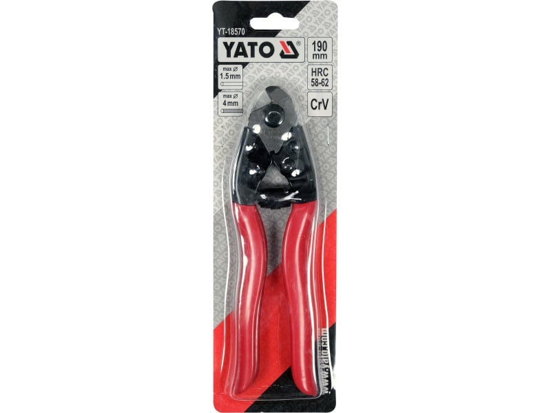 Cutter pentru cabluri YATO 190 mm