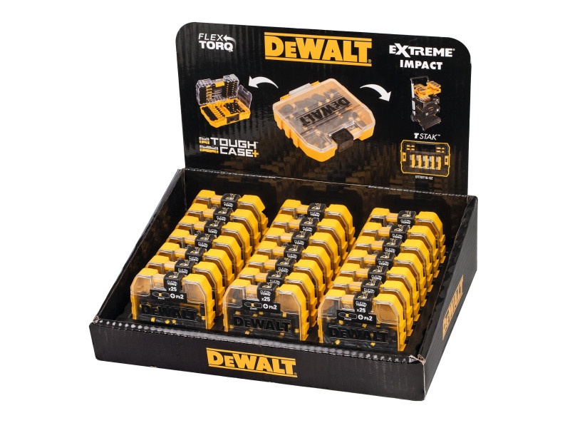 DEWALT Flextorq vârf de bit PH2 x 25 mm Tough Case (25 buc) - 1 | YEO