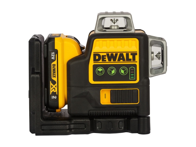 DEWALT laser transversal fără fir 3 × 360° 10.8-12 V (verde) (1 x baterie 2.0 Ah + încărcător) DCE089D1G - 2 | YEO