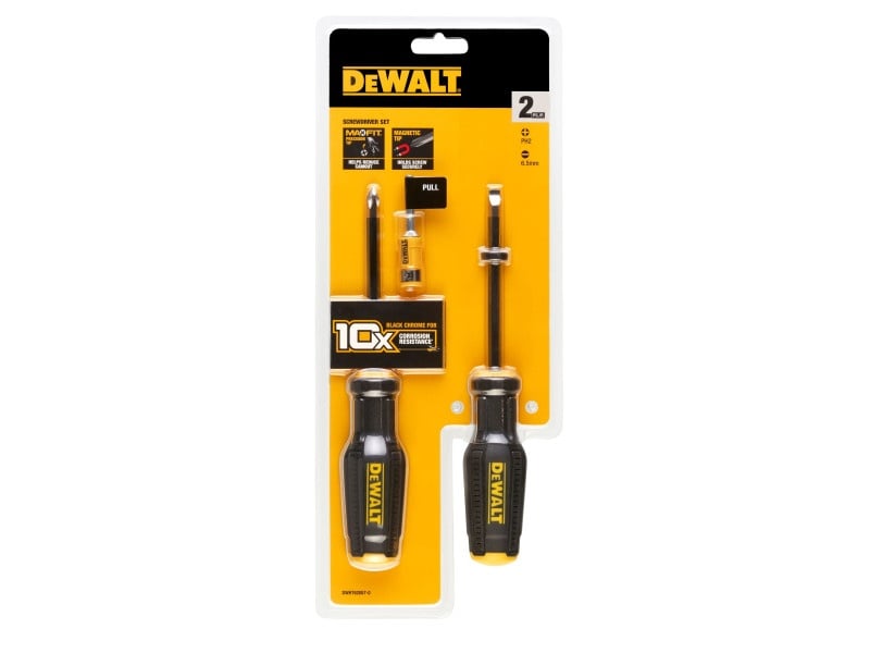 DEWALT Set șurubelnițe magnetice 2 piese