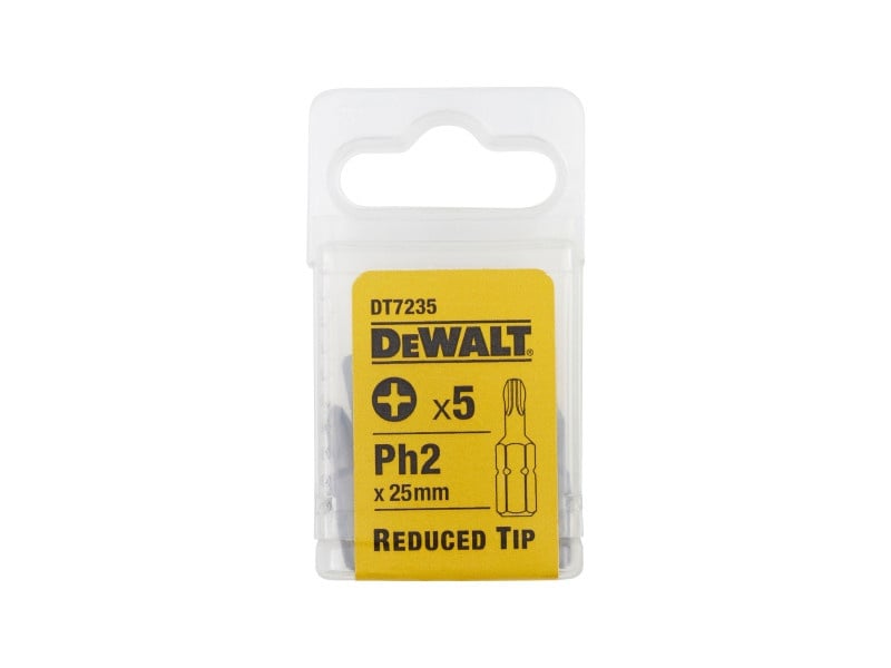 DEWALT vârf bit PH2 x 25 mm (5 buc) - 1 | YEO