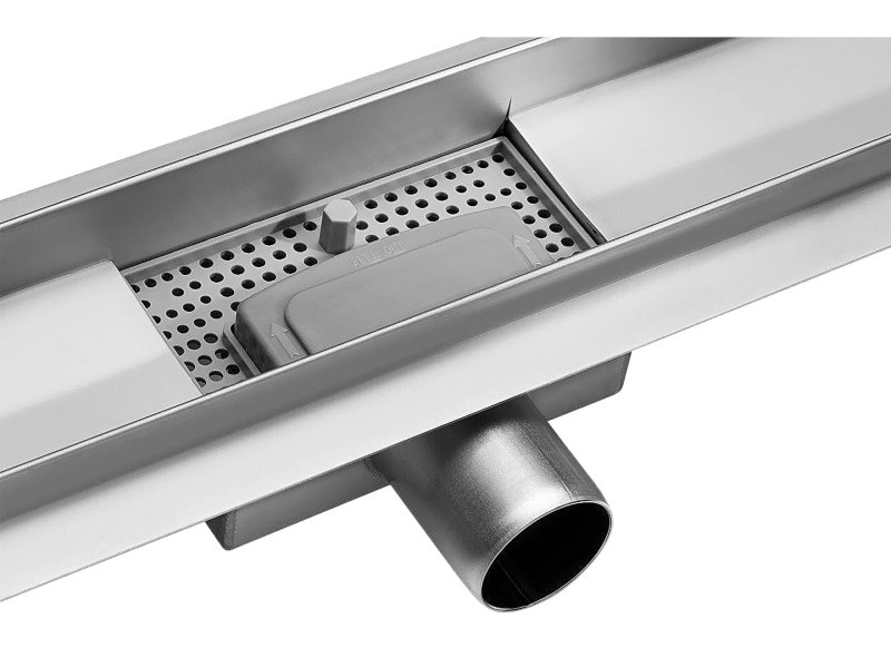 FALA Sifon de duș 600 mm Olimp inox - 5 | YEO