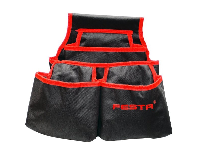 FESTA Belt clip-on unghii și instrumente sac 4 buzunare