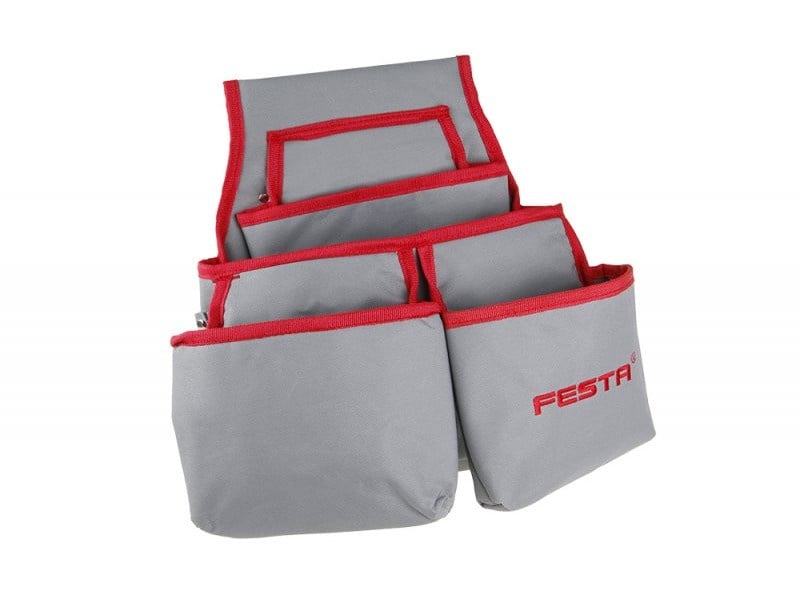 FESTA Belt clip-on unghii și instrumente sac 4 buzunare