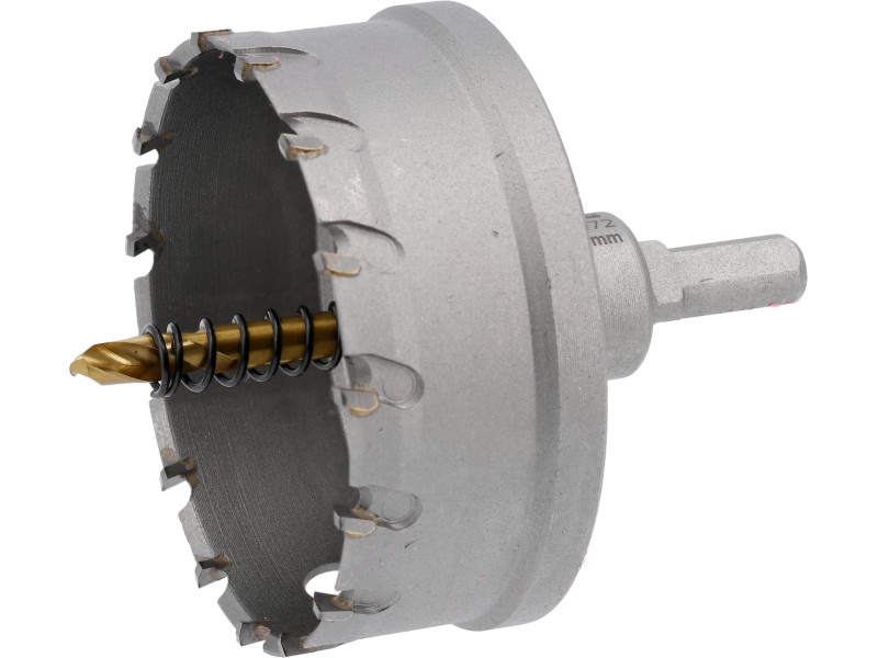 Freză circulară YATO 80 mm TCT cu suport pentru biți - 1 | YEO