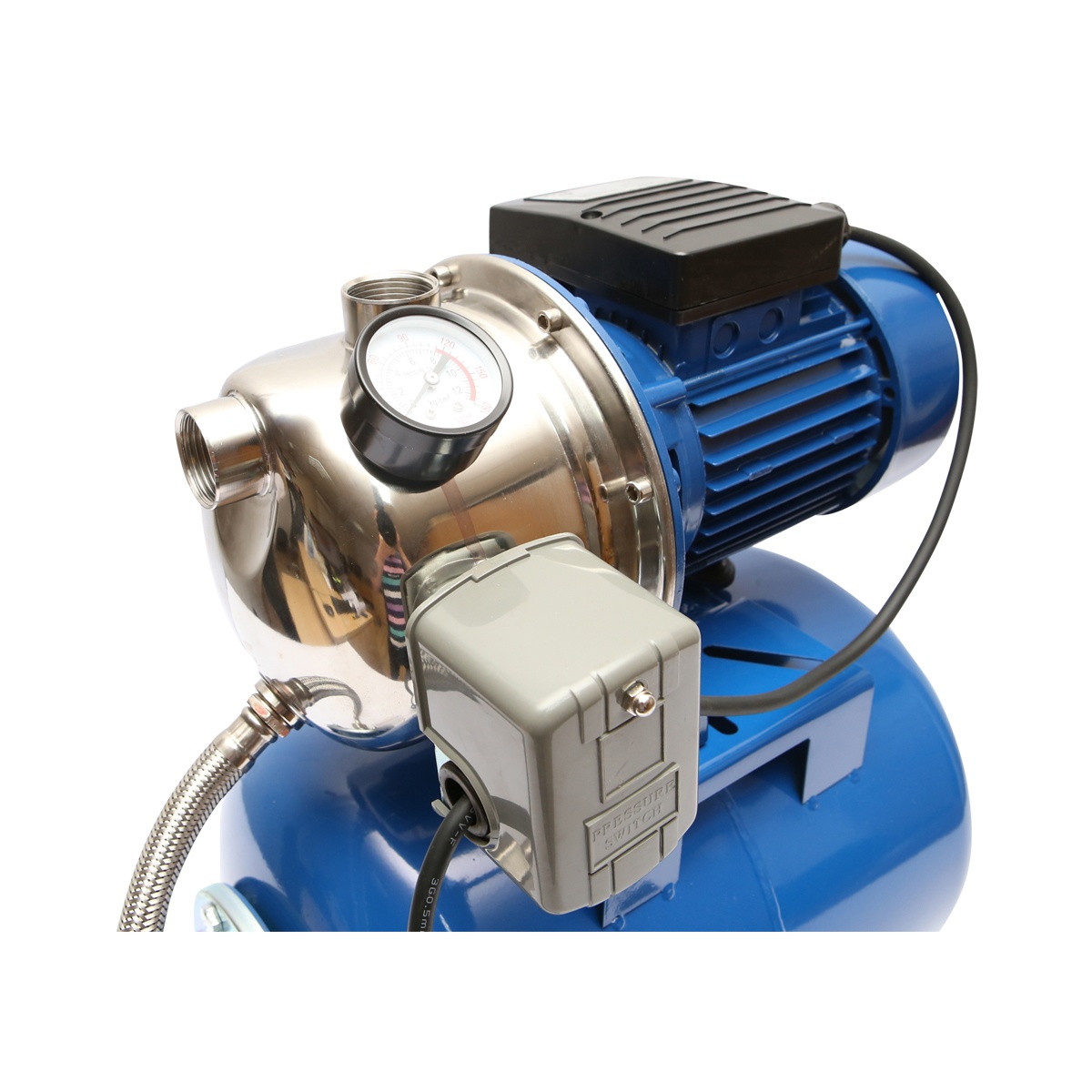 Hydrofor apa 550W 220V, debit 40L/min, H42m, rezervor 24L, viteza 2860 r/min AUTOJS80 , Cod: BK69725, Marca: BRECKNER GERMANY - 3 | YEO