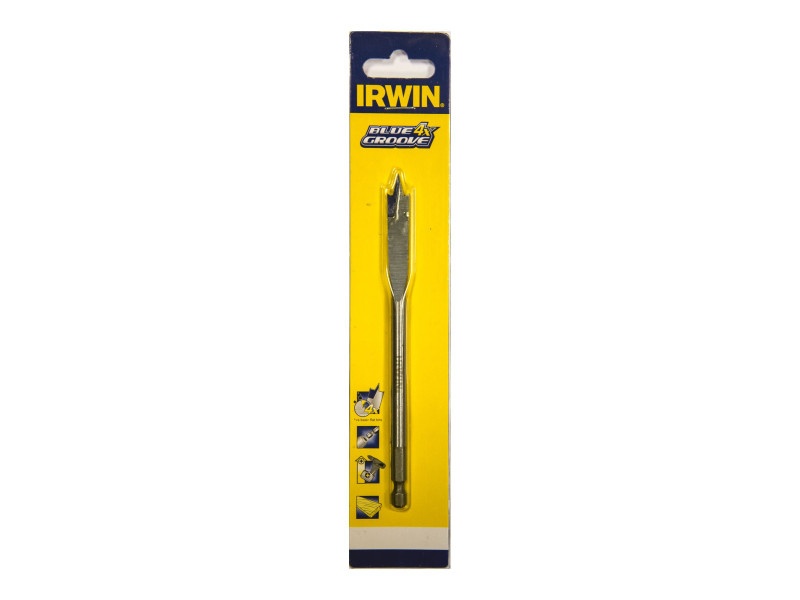 IRWIN Burghiu plat pentru lemn 8 x 152 mm bit Blue Groove 4x - 1 | YEO