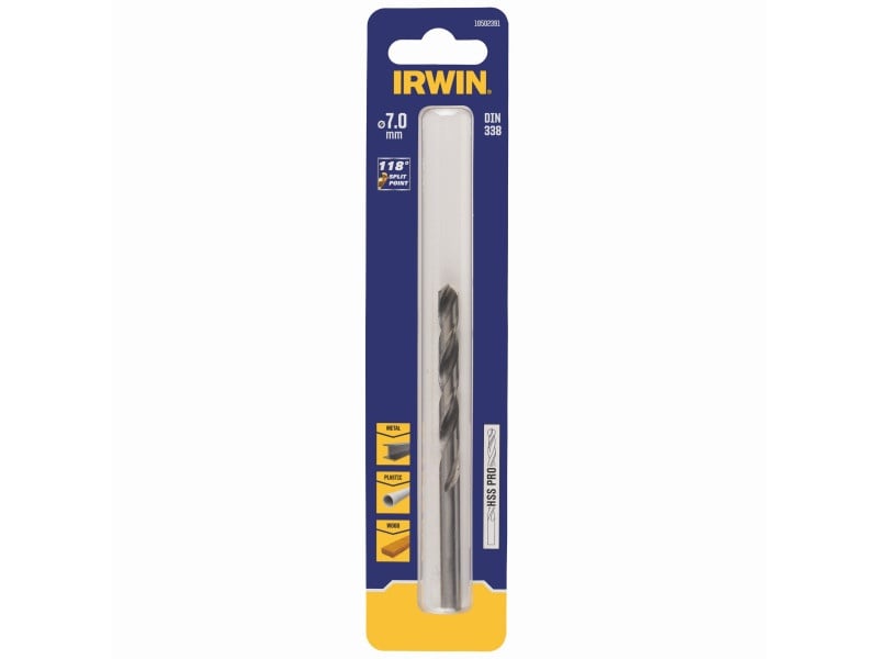 IRWIN Burghiu rotativ 7 x 109/69 mm HSS PRO cilindric