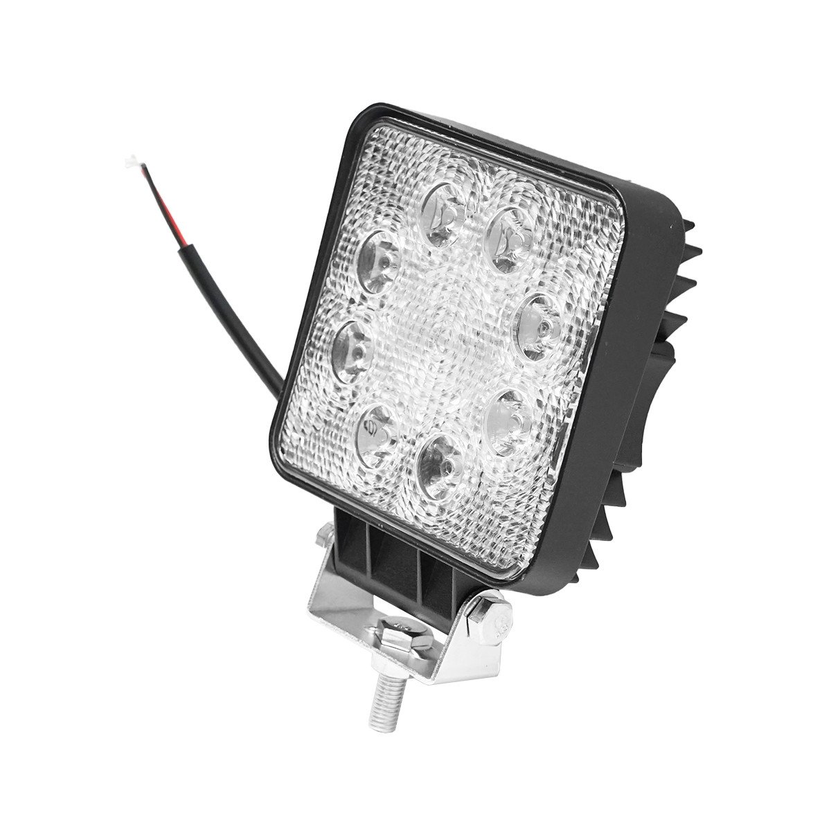 Lampa 8 LED-uri 10-60V 24W unghi radiere 30 de grade tip spot 107x107x51mm 6000K IP67, Cod: BK69003S, Brand: BRECKNER GERMANY - 1 | YEO