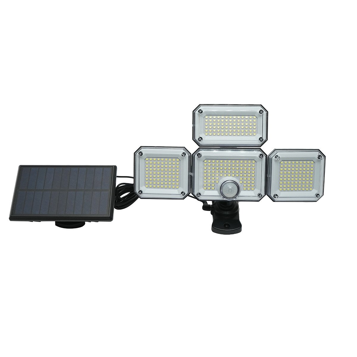 Lampa LED 8W cu panou solar telecomanda si baterie 2400mAh, IP65, Cod: BK69955, Brand: BRECKNER GERMANY - 1 | YEO