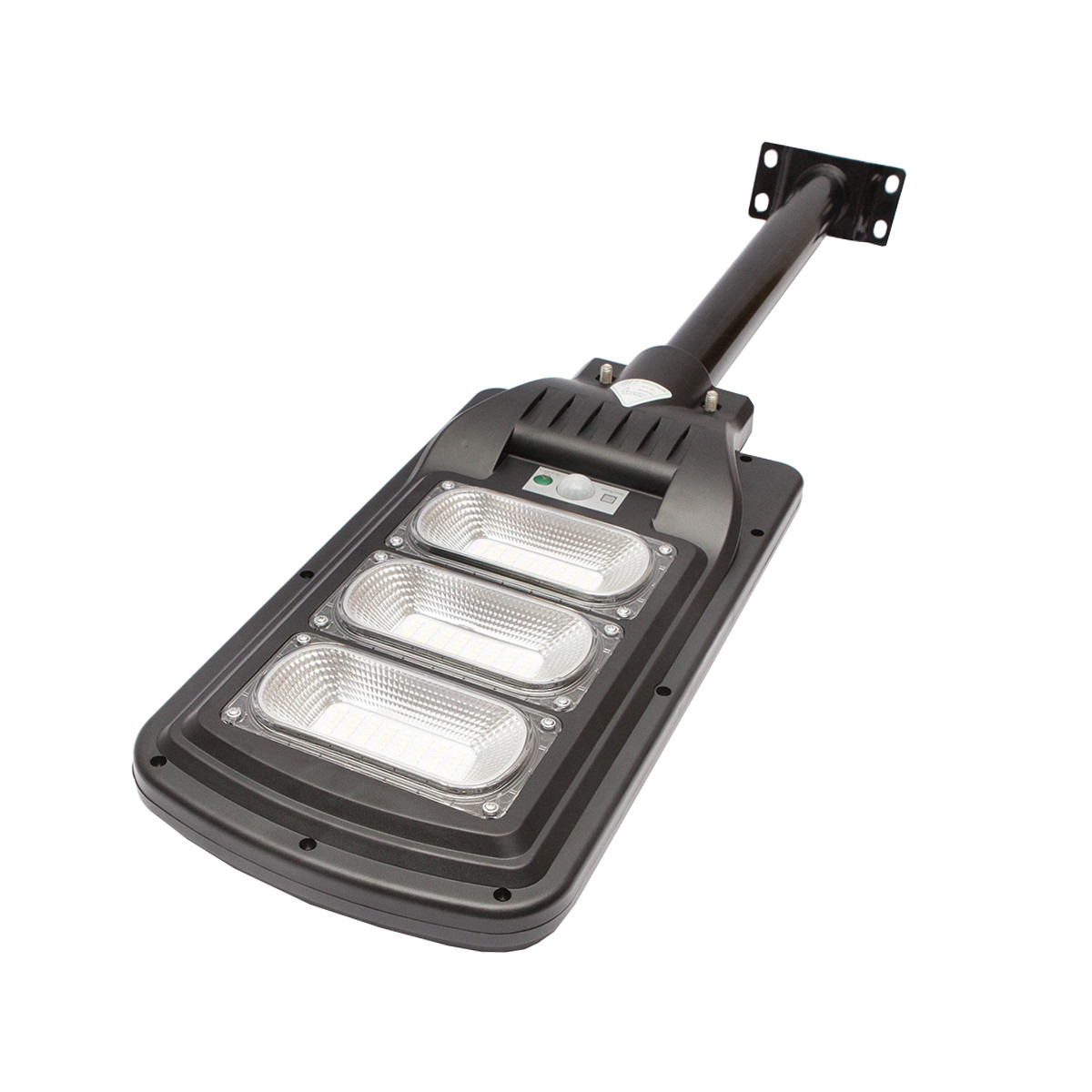 Lampa solara LED iluminat stradal 150W, 6500K, IP65 lumina rece cu panou solar si prindere pe stalp, Cod: BK69246 Echivalență: DISES95, Breckner Germany - 3 | YEO