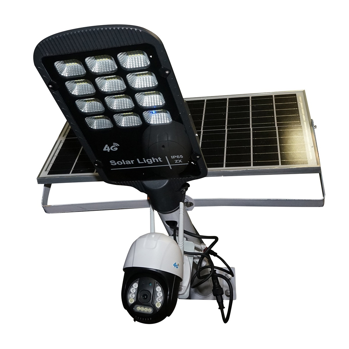 Lampa stradala LED 100W cu panou solar 40W si camera supraveghere 4G , Cod: BK69685, Brand: BRECKNER GERMANY - 2 | YEO
