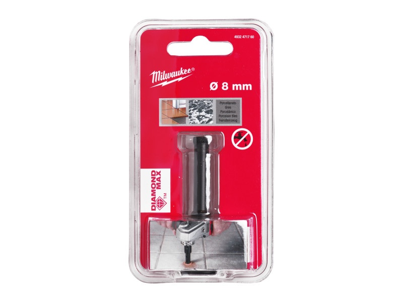 MILWAUKEE Burghiu diamantat uscat M14 8 mm DIAMOND MAX™