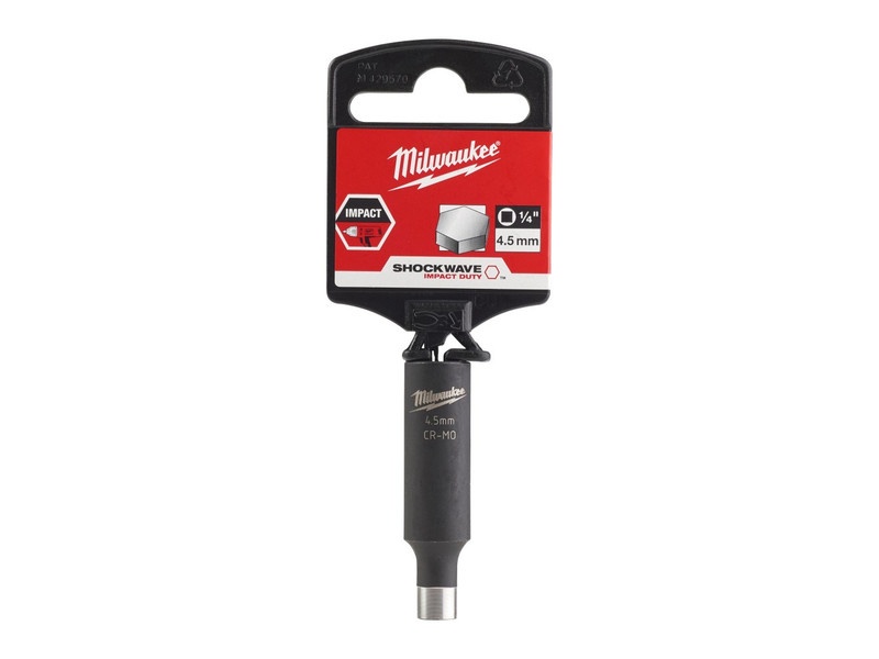 MILWAUKEE Mașină soclu lung 1/4" 4,5 mm CrMo - 1 | YEO