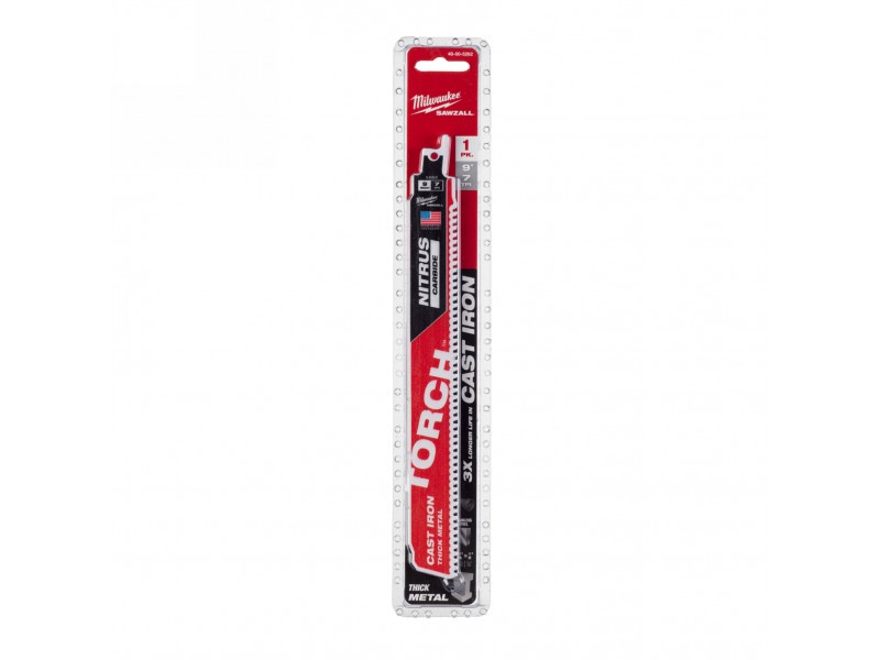 MILWAUKEE Pânză de ferăstrău sabie 230/3.6 mm 1 TORCH™ NITRUS CARBIDE™ - 1 | YEO