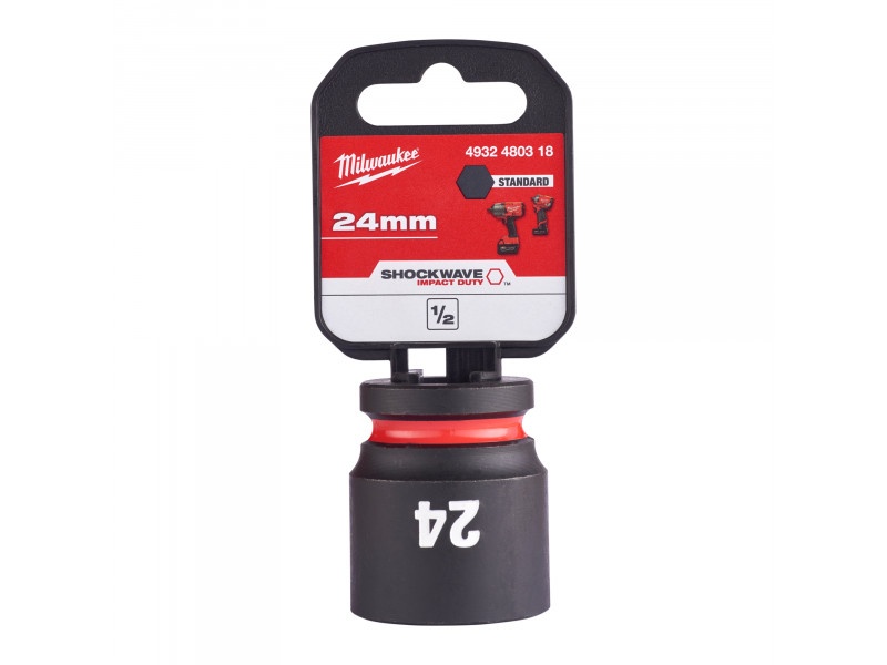 MILWAUKEE Priză de mașină 1/2" 24 mm CrMo