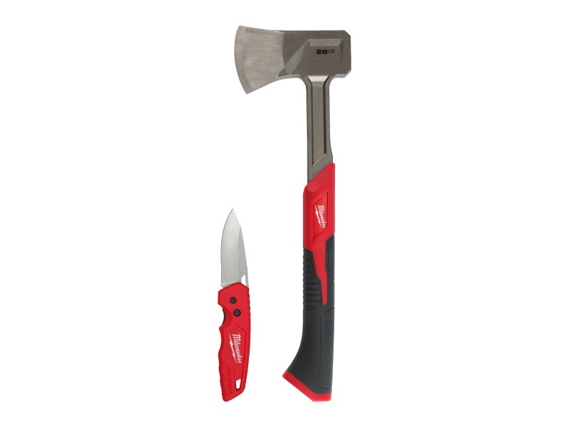 MILWAUKEE Set topor + cuțit