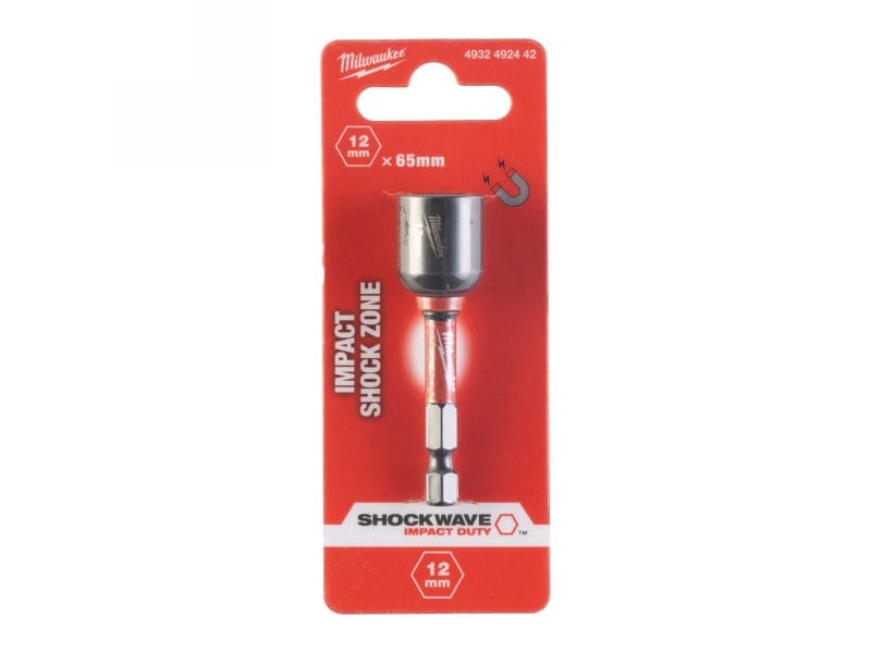 MILWAUKEE SHOCKWAVE™ Șurubelniță magnetică 12 x 65 mm 1/4" Hex