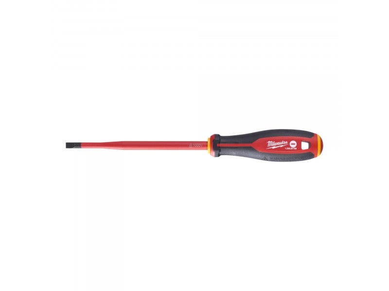 MILWAUKEE Șurubelniță SL 1,2 x 6,5 x 150 mm până la 1000 V izolată Tri-Lobe