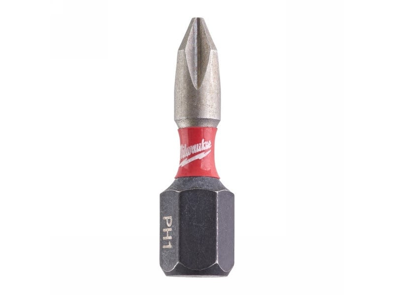 MILWAUKEE Vârf bit PH1 x 25 mm SHOCKWAVE (2 buc)