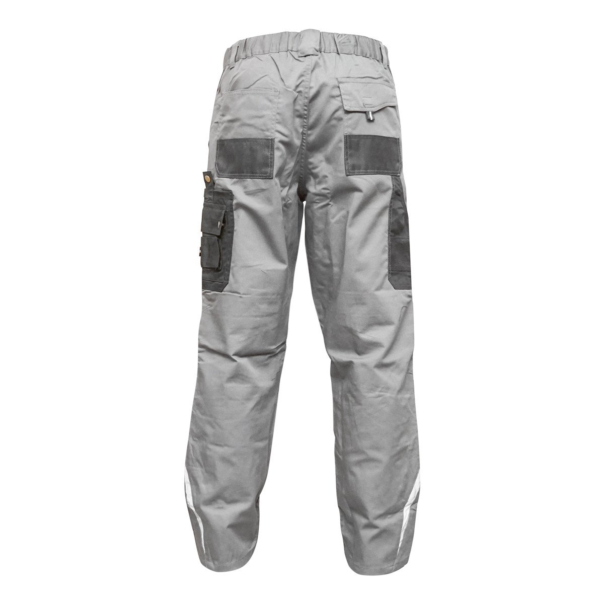 Pantaloni de lucru, poliester cu bumbac, gri cu negru, M, Cod: BK77230, Breckner Germany - 3 | YEO