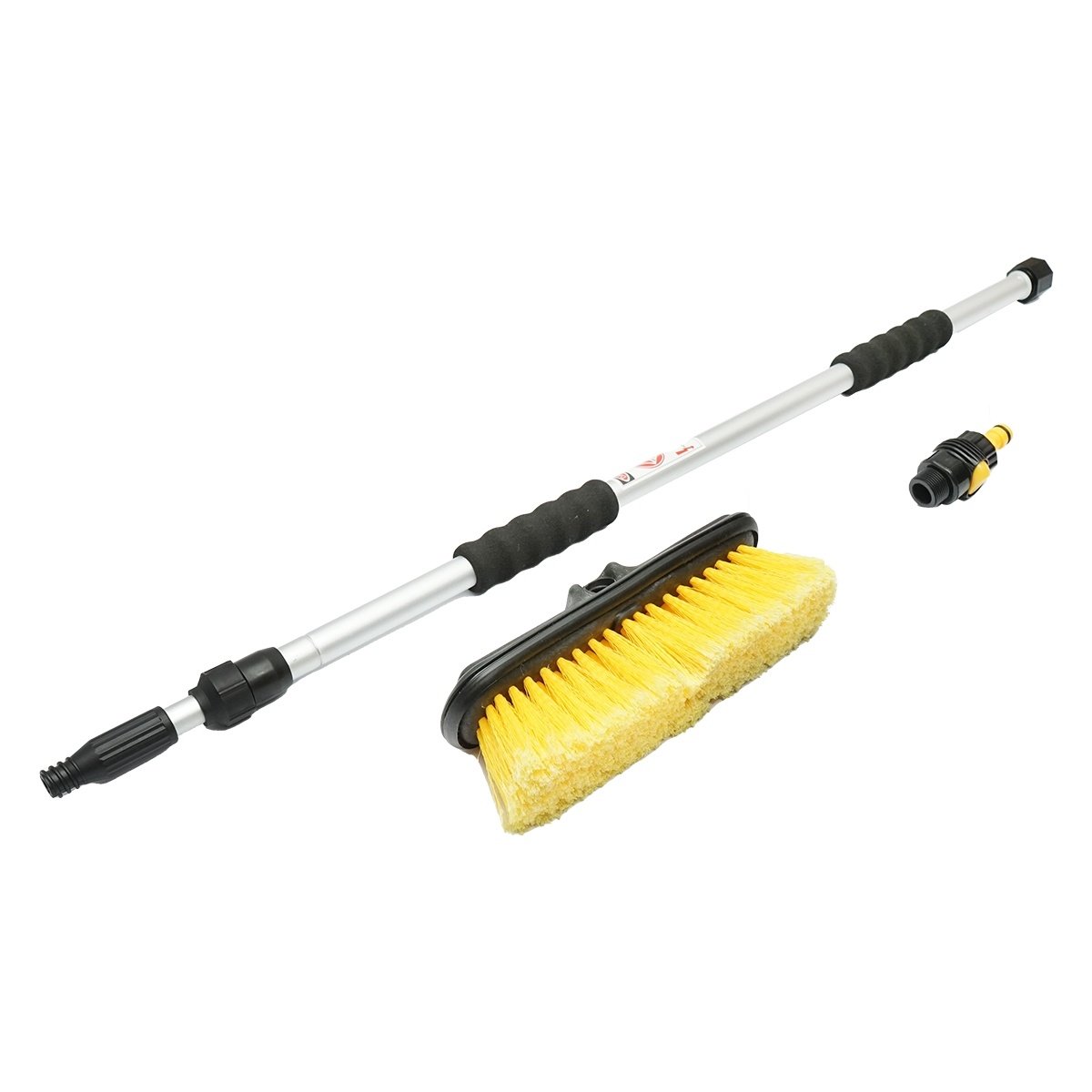 Perie cu maner telescopic din aluminiu pentru spalat auto 104-166cm, Cod: BK78940, Cod: BK78940 - 1 | YEO