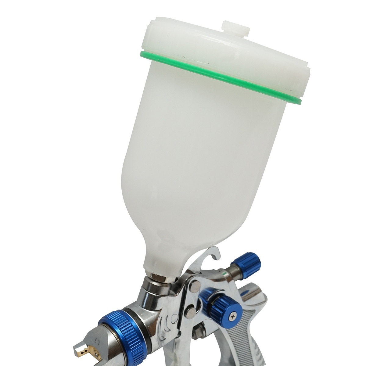 Pistol de vopsit cu aer comprimat 500ml, duza 1.3mm, debit 180ml/min, presiune max. 3.5 bar, Cod: BK76159