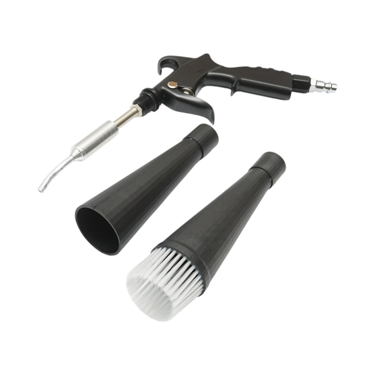 Pistol detaliu interior Tornador pneumatic cu rulment, 2 duze interschimbabile , Cod: BK56567, Breckner Germania - 1 | YEO