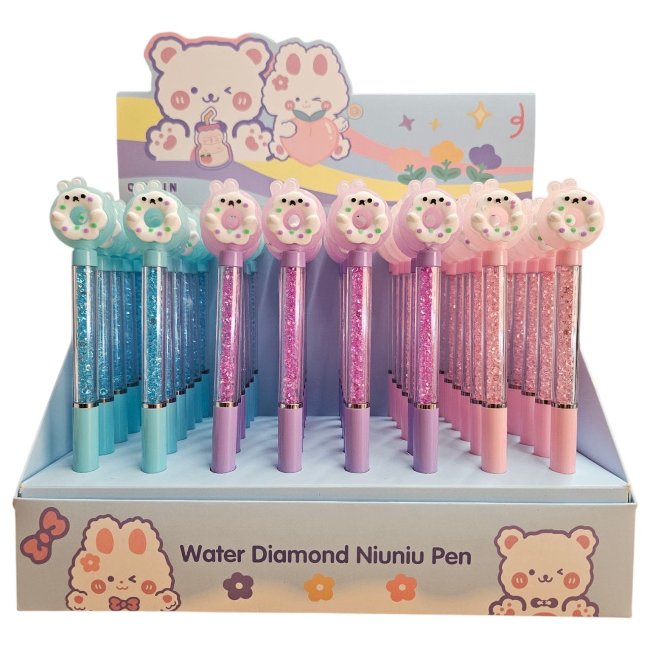 Pix Albastru – Exterior Albastru, Scriere Fluidă cu Pastă Albastră