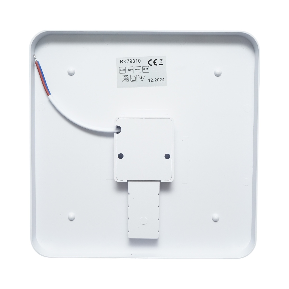 Plafoniera LED 24W, 220V, lumina rece 6500K, corp patrat 180x180x40mm IP20 , Cod: BK79810, Marca: BRECKNER GERMANY - 3 | YEO