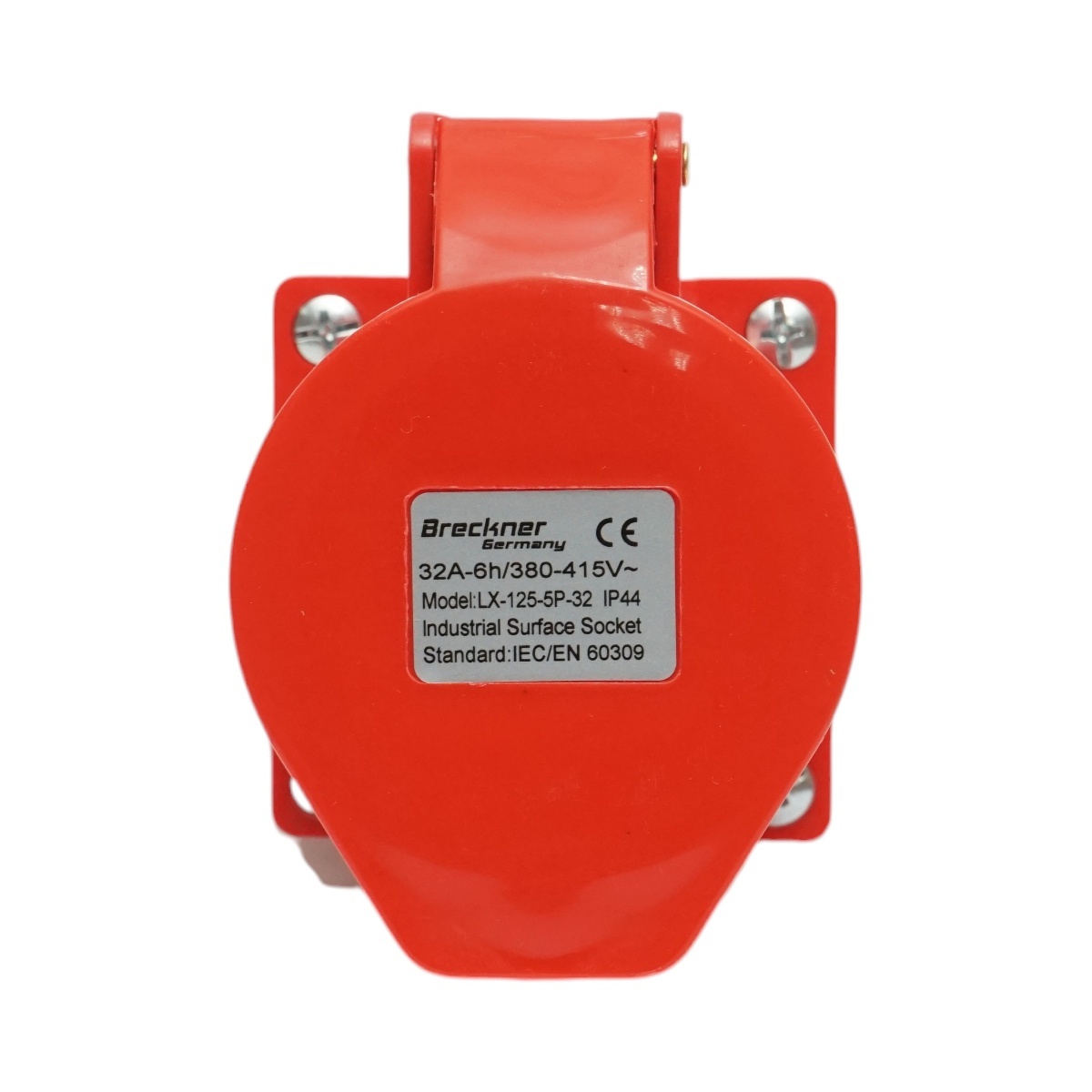 Priza industriala aparenta trifazica 32A, 380V, IP44, 6H , Cod: DISMR11, BRECKNER GERMANIA - 3 | YEO