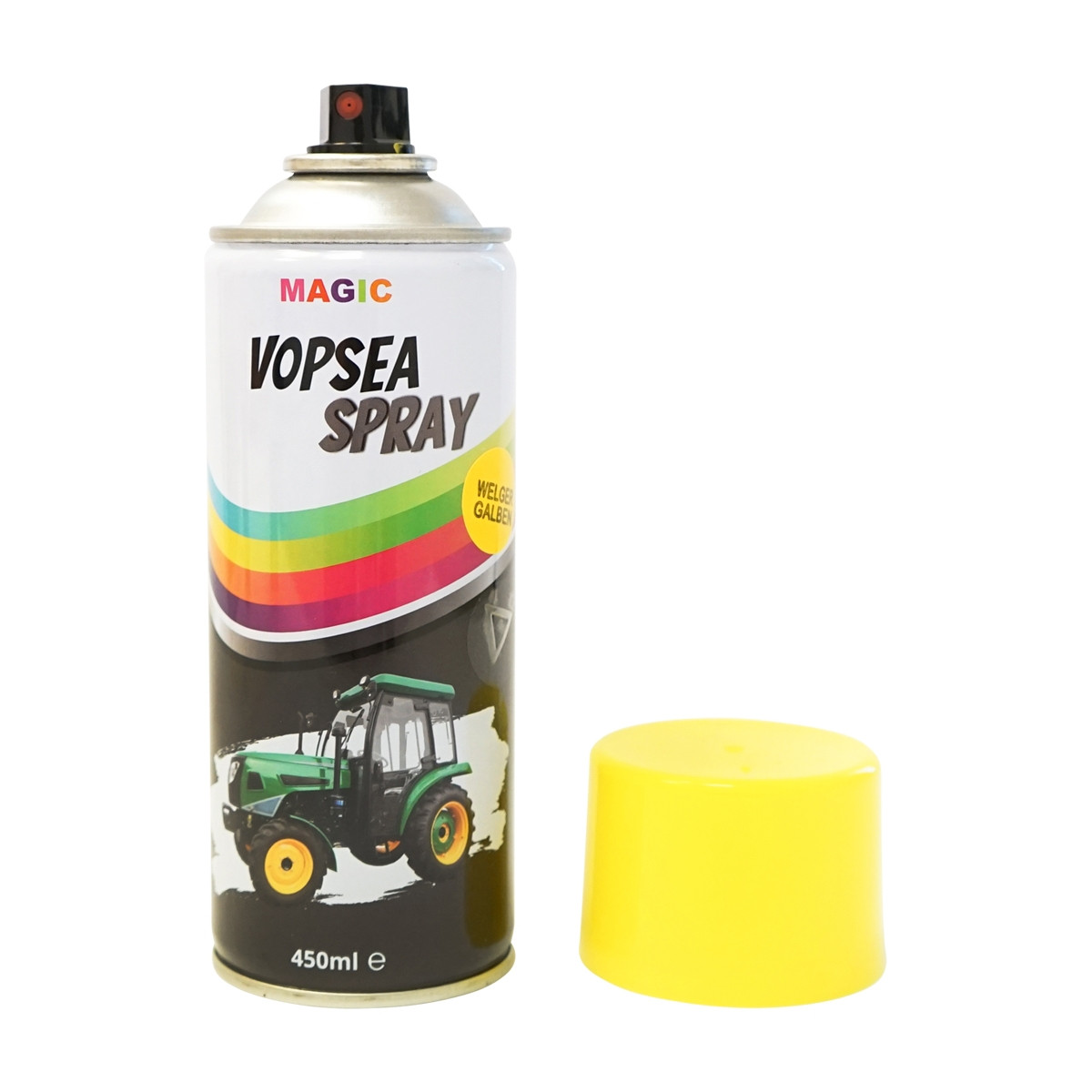 Spray vopsea auto galben tip Welger profesionala cu uscare rapida 450ml, Cod: BK831117, Brand: MAGIC - 1 | YEO