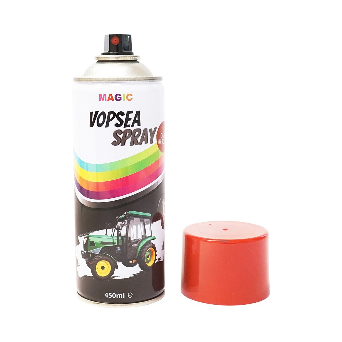 Spray vopsea auto rosu tip Case IH 3121 profesionala cu uscare rapida 450ml, Cod: BK833121,Brand: MAGIC - 1 | YEO