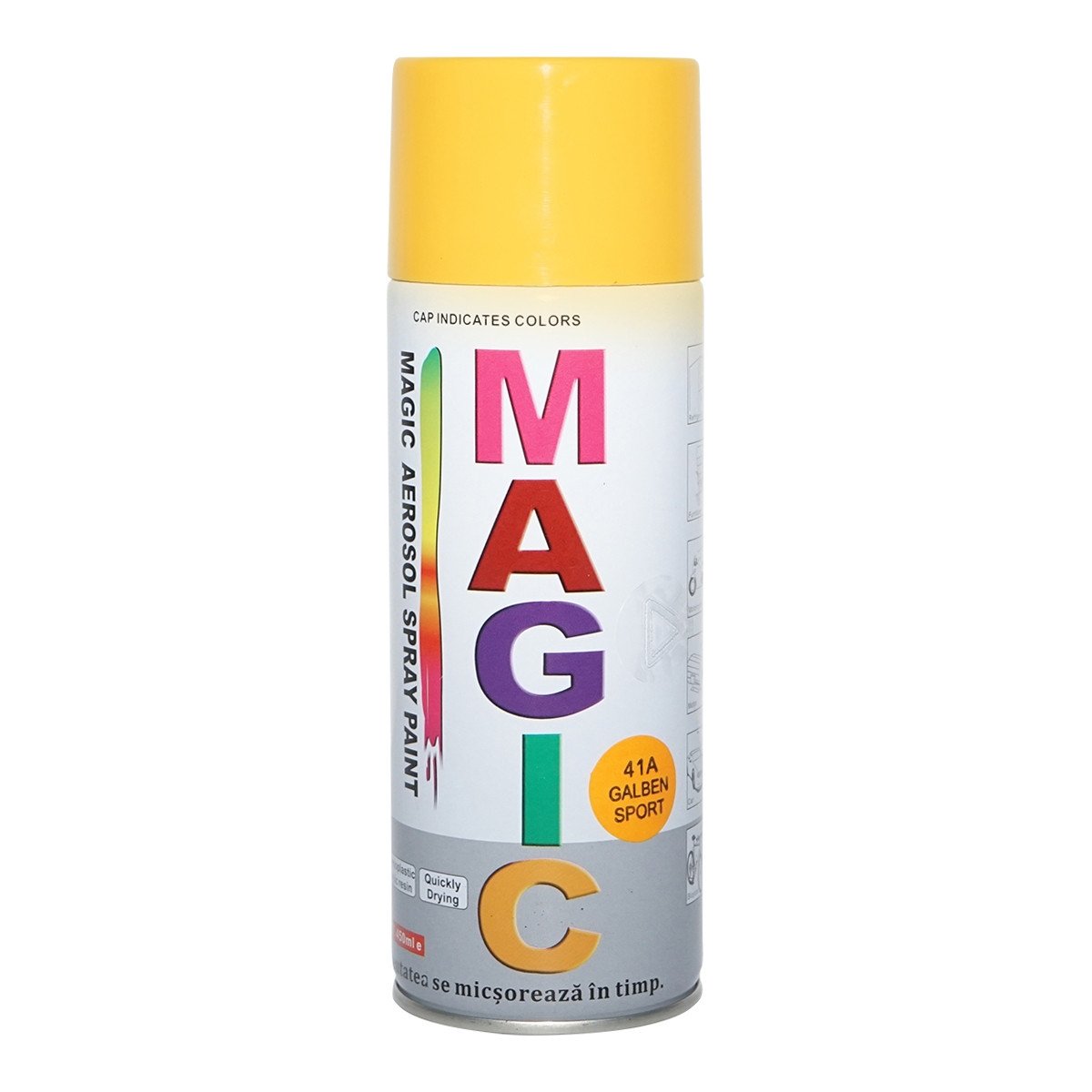 Spray vopsea Magic galben sport 41A 400 ml, Cod: FOX41A ,Brand: MAGIC