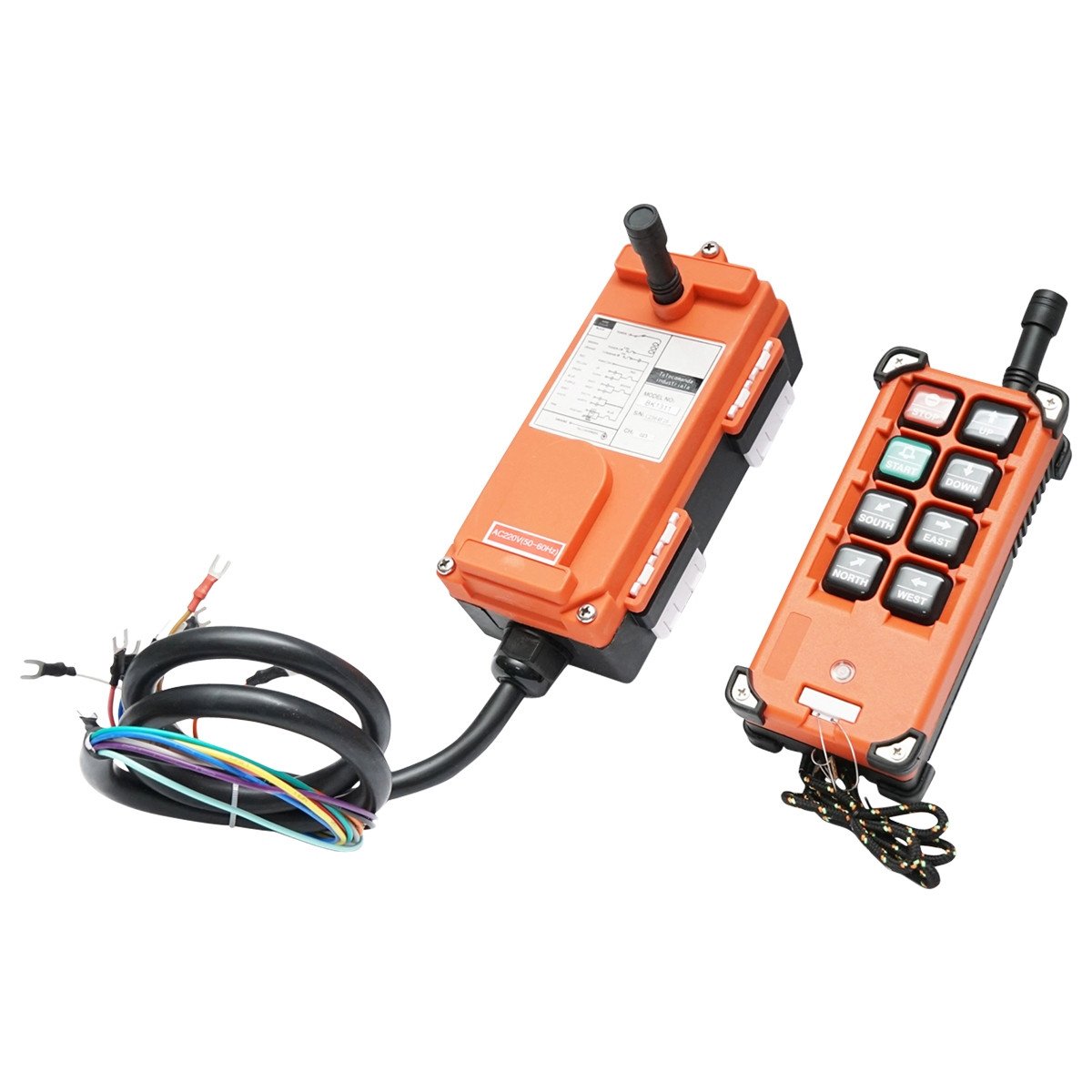 Telecomanda industriala wireless cu 6 comenzi AC 220V si protectie la apa, Cod: BK81311, Brand: BRECKNER GERMANY - 2 | YEO