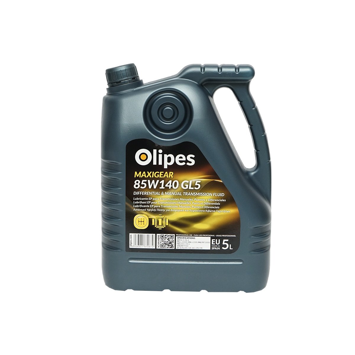 Ulei Olipes MAXIGEAR 85W140 GL-5 cutie viteze 5L , Cod: OL85140GL5/5 , Brand: OLIPES