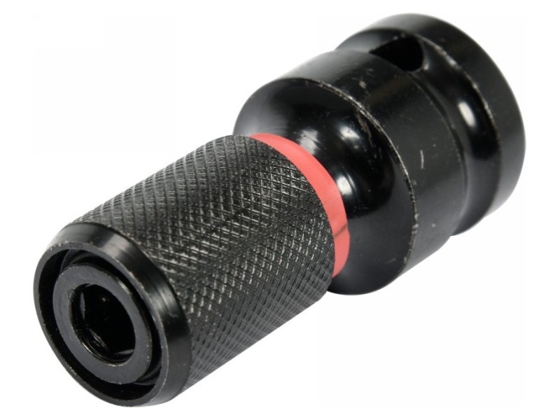 YATO Adaptor cap de biți 1/2" pătrat->1/4" Hex 50 mm (pentru cuplu ridicat) - 1 | YEO
