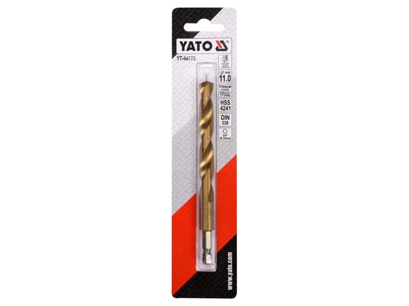 YATO Auger 11,0 x 142/94 mm Suport de bit HSS-TiN - 1 | YEO